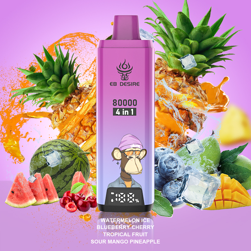 10. Watermelon Ice + Blueberry Cherry +Tropical Fruit + Sour Mango Pineapple